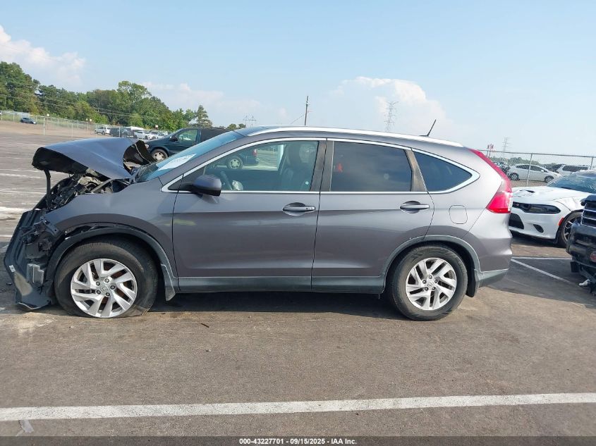 2016 Honda Cr-V Ex-L VIN: 2HKRM3H7ZGH535827 Lot: 43227701