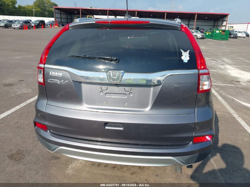 2016 Honda Cr-V Ex-L VIN: 2HKRM3H7ZGH535827 Lot: 43227701