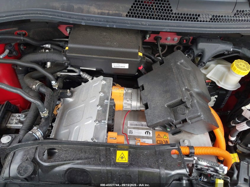 2024 Fiat 500E Inspi(Red) Fwd VIN: ZFAFFAA41RX203362 Lot: 43227744