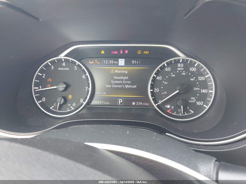 2020 NISSAN MAXIMA SV XTRONIC CVT - 1N4AA6CV0LC363242