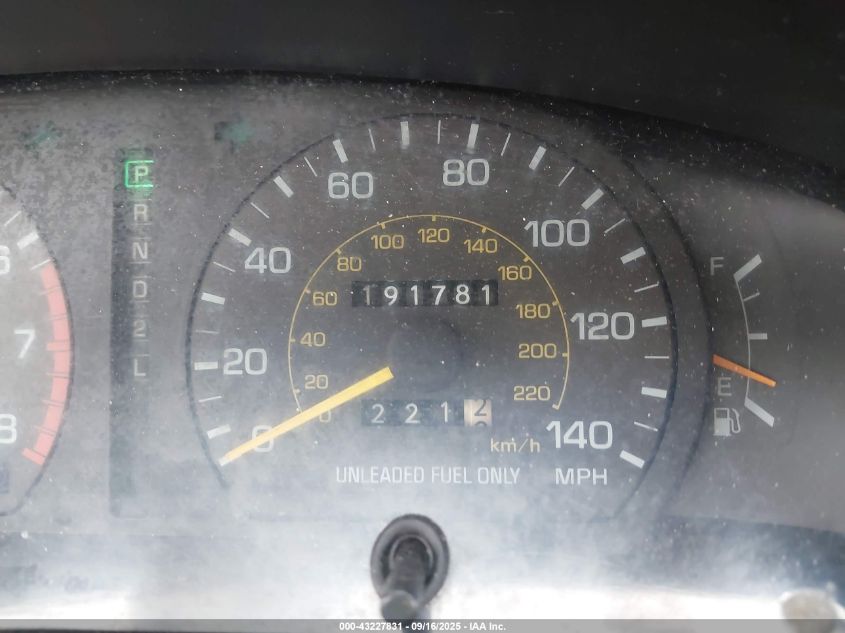 1995 Toyota Camry Xle VIN: JT2SK13E9S0314726 Lot: 43227831