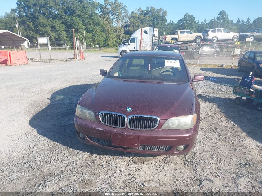 2008 BMW 750Li VIN: WBAHN83568DT77847 Lot: 43227891