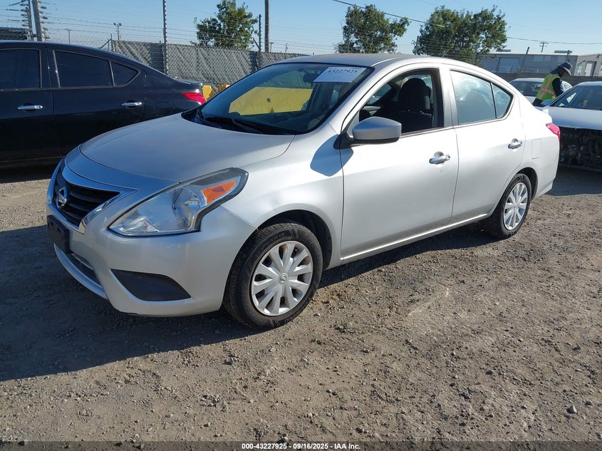 Vin: 3n1cn7ap1gl832269, lot: 43722452, nissan versa 1.6 s/1.6 s+/1.6 sl/1.6 sv 20162