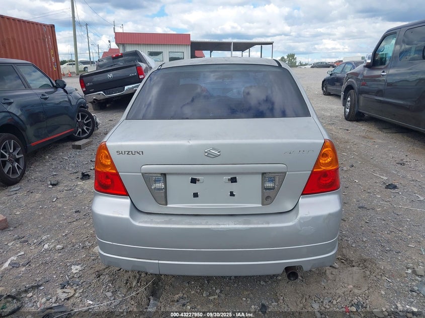 2003 Suzuki Aerio Gs/S VIN: JS2RA41S235156727 Lot: 43227950