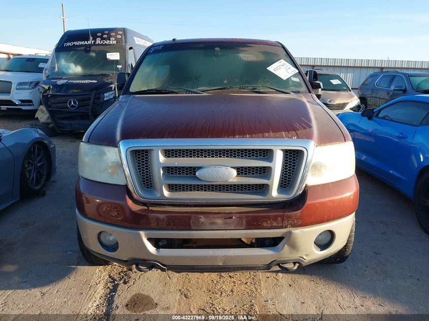 2007 Ford F-150 Fx4/Lariat/Xlt VIN: 1FTPW14V47KC53216 Lot: 43227969
