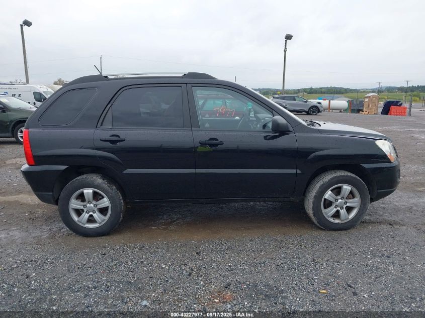 2010 Kia Sportage Lx VIN: KNDKG3A47A7728348 Lot: 43227977
