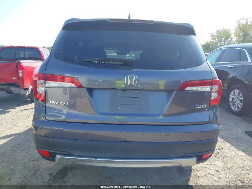 2020 Honda Pilot Awd Ex-L VIN: 5FNYF6H50LB027614 Lot: 43227981