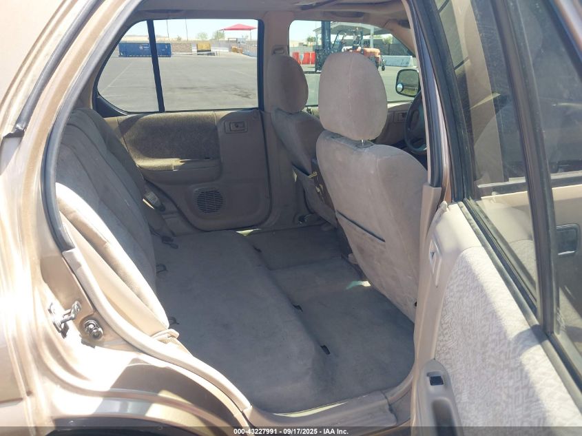 2002 Isuzu Rodeo Ls 3.2L V6/Lse 3.2L V6/S 3.2L V6 VIN: 4S2CK58W324310608 Lot: 43227991