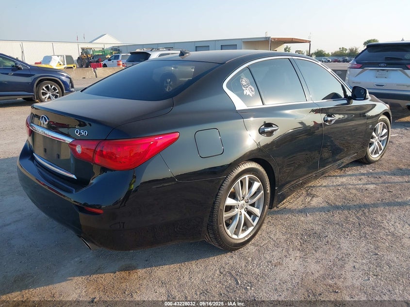 2014 INFINITI Q50 PREMIUM/SPORT - JN1BV7AP0EM680192