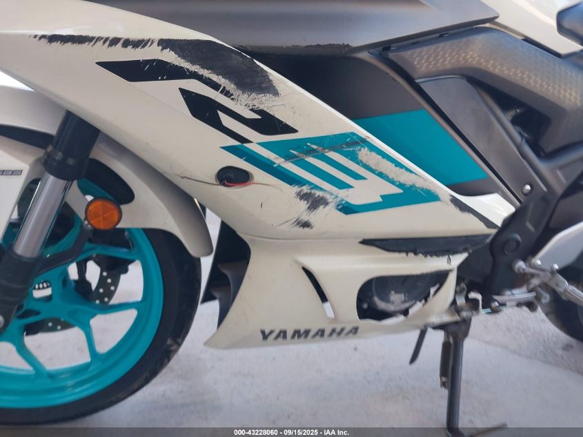 2024 Yamaha Yzfr3 A VIN: MH3RH18Y6RK015248 Lot: 43228060
