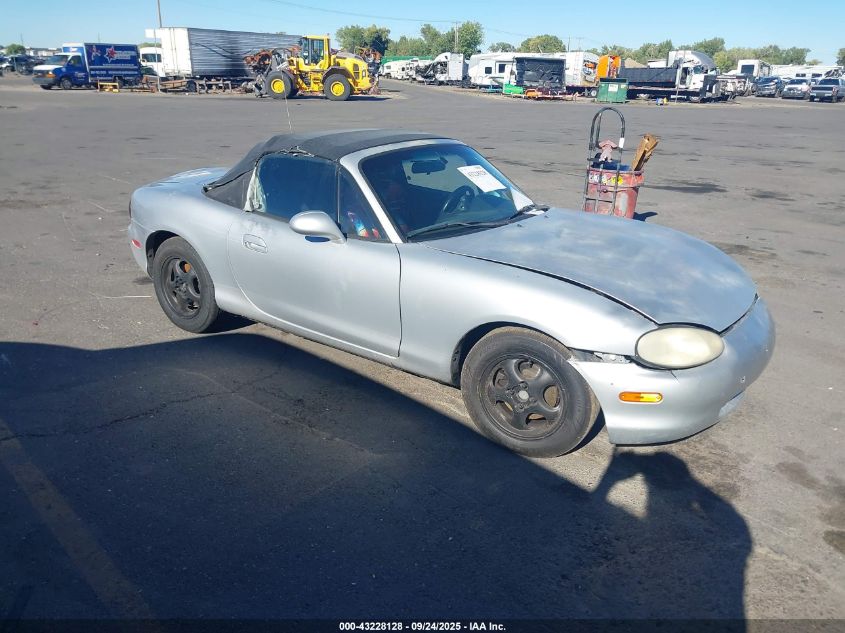 JM1NB3531X0120386 MAZDA MX-5 MIATA 1999 SILVER Photo 1