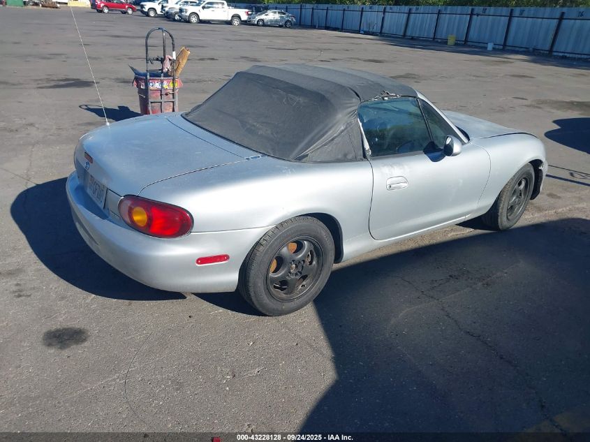 JM1NB3531X0120386 MAZDA MX-5 MIATA 1999 SILVER Photo 4