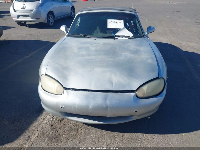 JM1NB3531X0120386 MAZDA MX-5 MIATA 1999 SILVER Photo 6