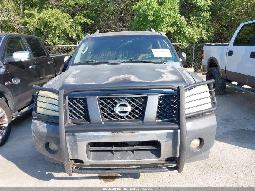 2006 Nissan Armada Se VIN: 5N1AA08B66N729201 Lot: 43228169