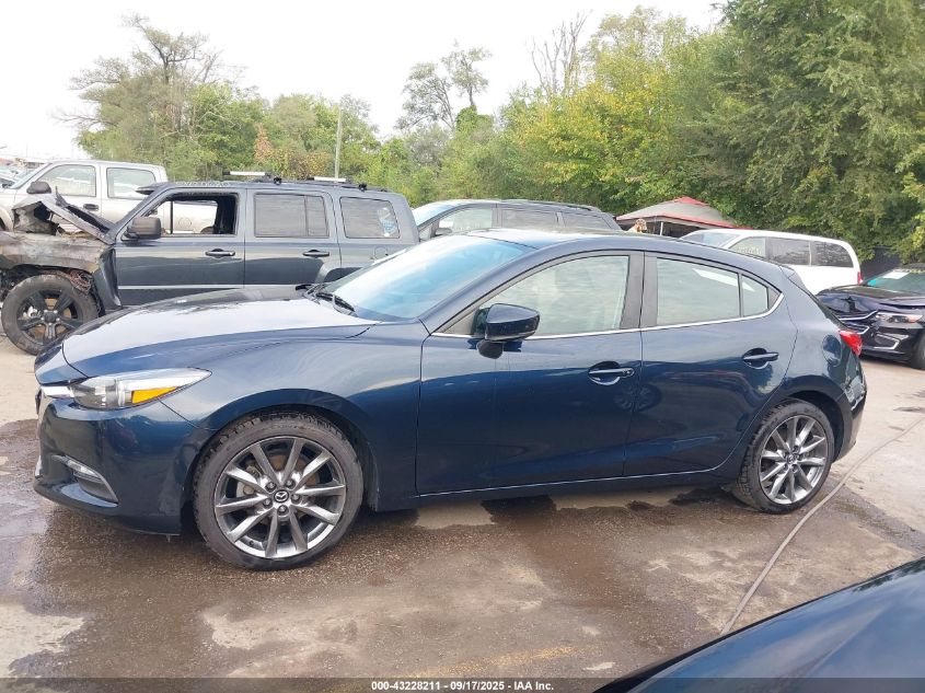 2018 Mazda Mazda3 Touring VIN: 3MZBN1L35JM184370 Lot: 43228211