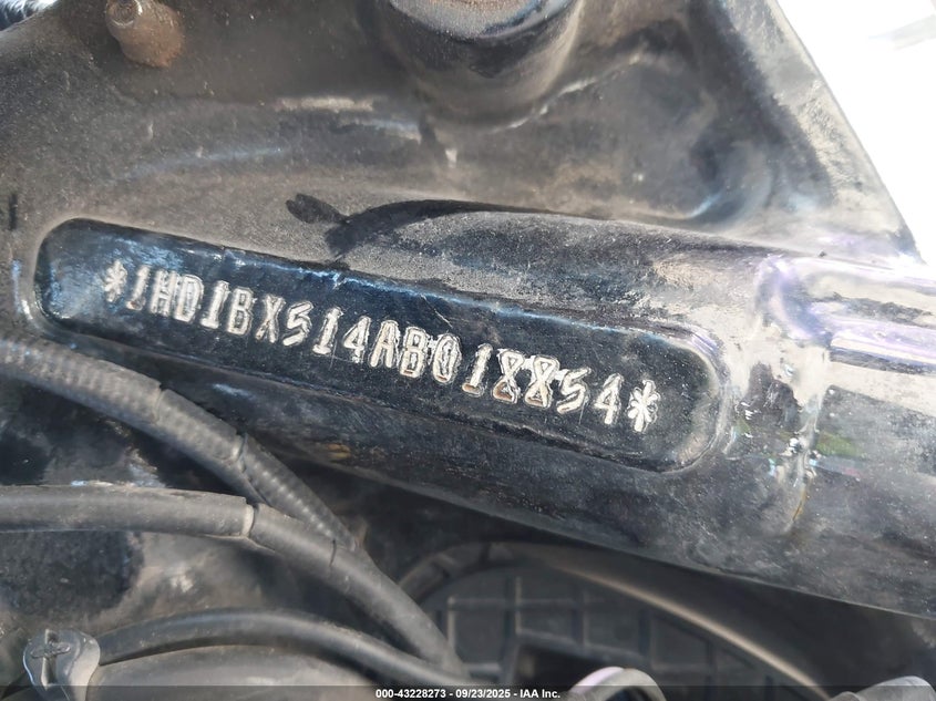 2010 Harley-Davidson Flstf VIN: 1HD1BX514AB018854 Lot: 43228273