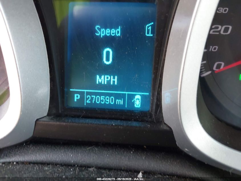 2012 Chevrolet Equinox 1Lt VIN: 2GNALDEK0C6198272 Lot: 43228279