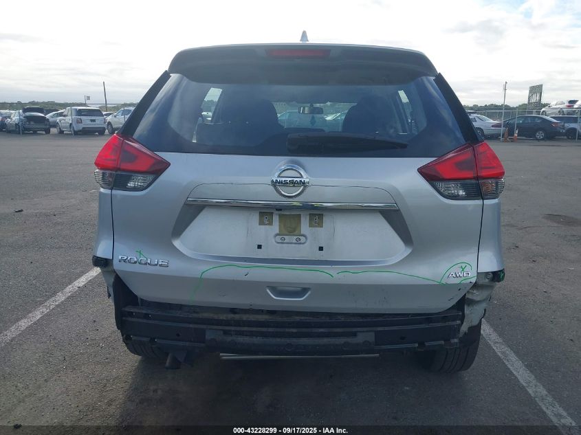 2017 Nissan Rogue S VIN: JN8AT2MV9HW258091 Lot: 43228299