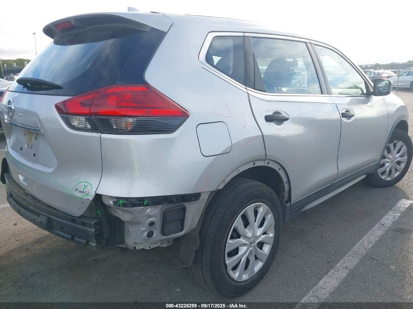 2017 Nissan Rogue S VIN: JN8AT2MV9HW258091 Lot: 43228299