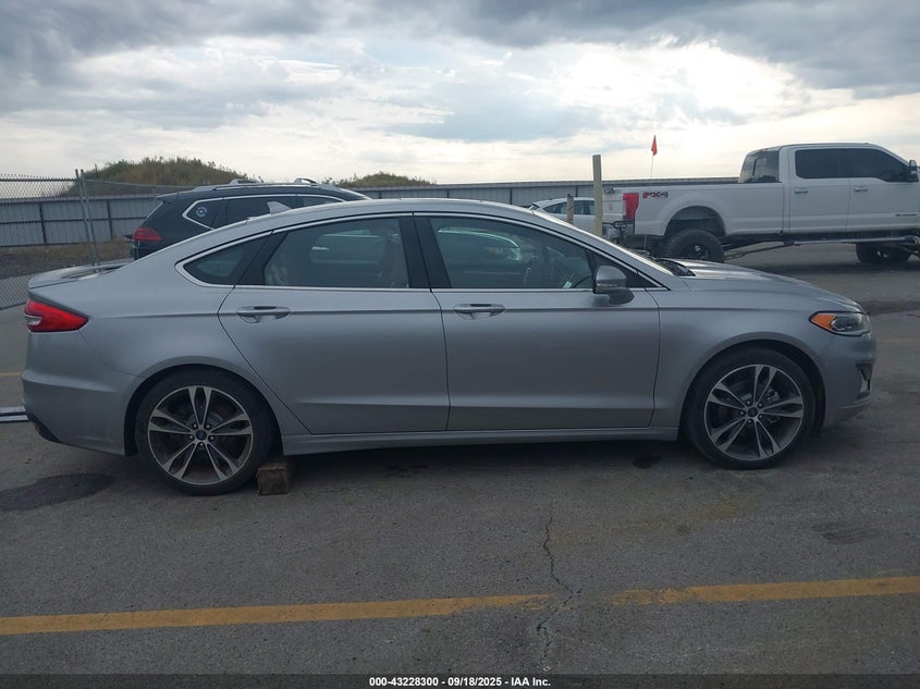 2020 Ford Fusion Titanium VIN: 3FA6P0D90LR175602 Lot: 43228300