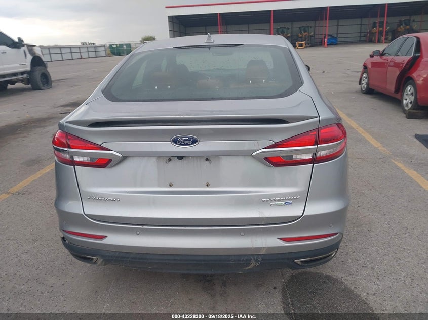 2020 Ford Fusion Titanium VIN: 3FA6P0D90LR175602 Lot: 43228300