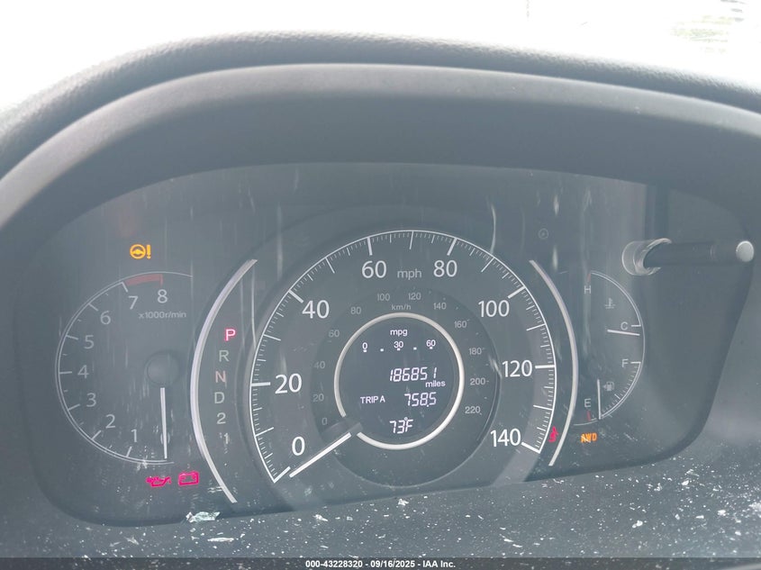 2013 HONDA CR-V EX - 2HKRM4H58DH603452