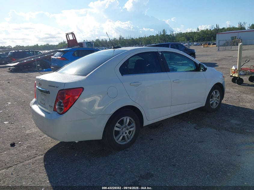 2016 CHEVROLET SONIC LT AUTO - 1G1JC5SH0G4118394
