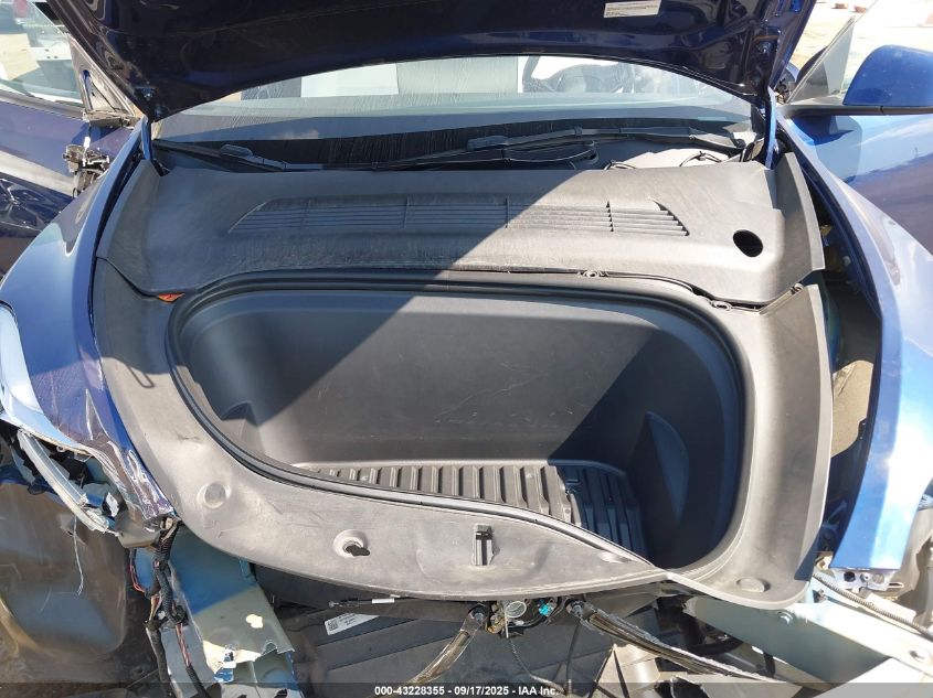 2023 Tesla Model Y Awd/Long Range Dual Motor All-Wheel Drive VIN: 7SAYGDEE6PF615256 Lot: 43228355