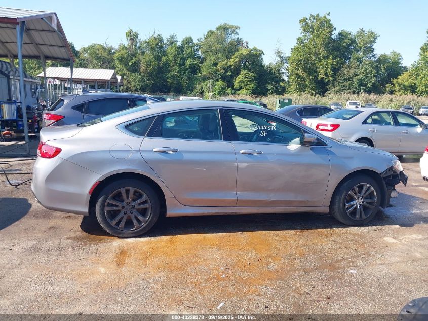 2016 Chrysler 200 Limited Platinum VIN: 1C3CCCAB3GN184969 Lot: 43228378