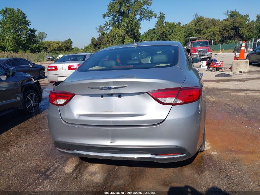 2016 Chrysler 200 Limited Platinum VIN: 1C3CCCAB3GN184969 Lot: 43228378