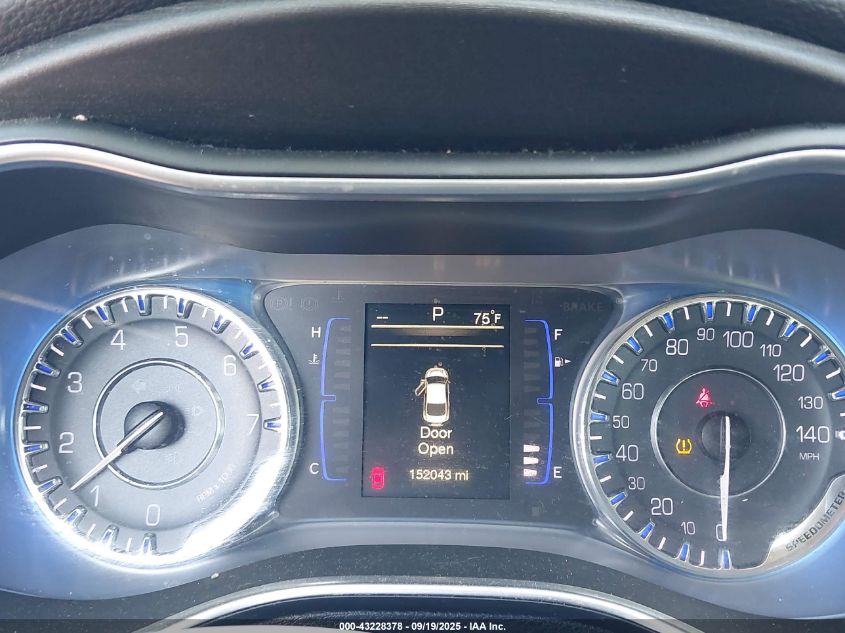 2016 Chrysler 200 Limited Platinum VIN: 1C3CCCAB3GN184969 Lot: 43228378