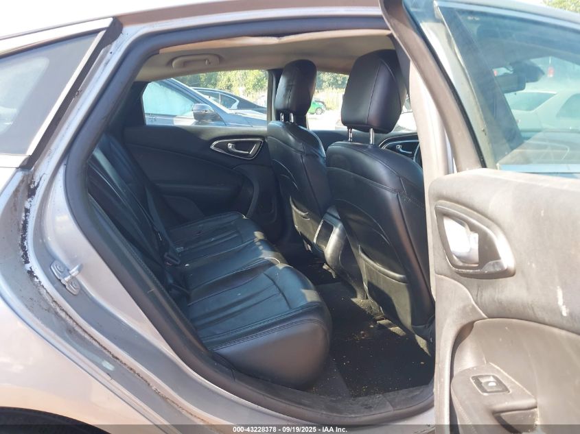 2016 Chrysler 200 Limited Platinum VIN: 1C3CCCAB3GN184969 Lot: 43228378