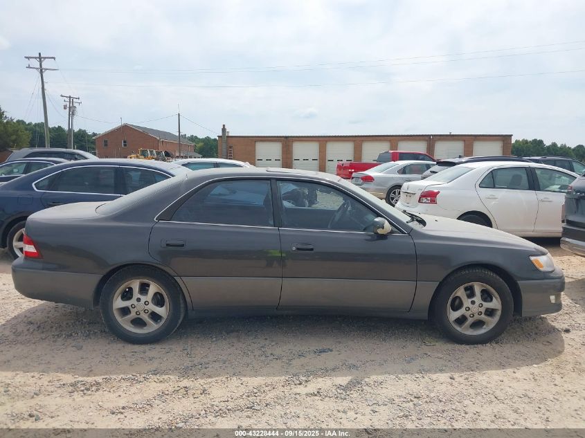 2001 Lexus Es 300 VIN: JT8BF28G515106824 Lot: 43228444
