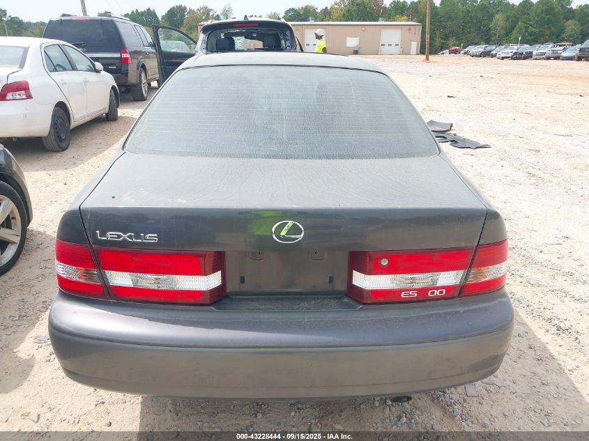 2001 Lexus Es 300 VIN: JT8BF28G515106824 Lot: 43228444