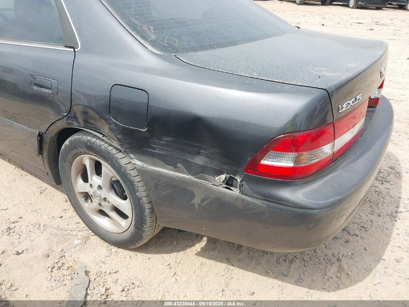 2001 Lexus Es 300 VIN: JT8BF28G515106824 Lot: 43228444