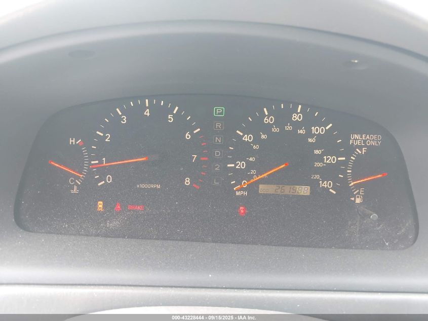 2001 Lexus Es 300 VIN: JT8BF28G515106824 Lot: 43228444