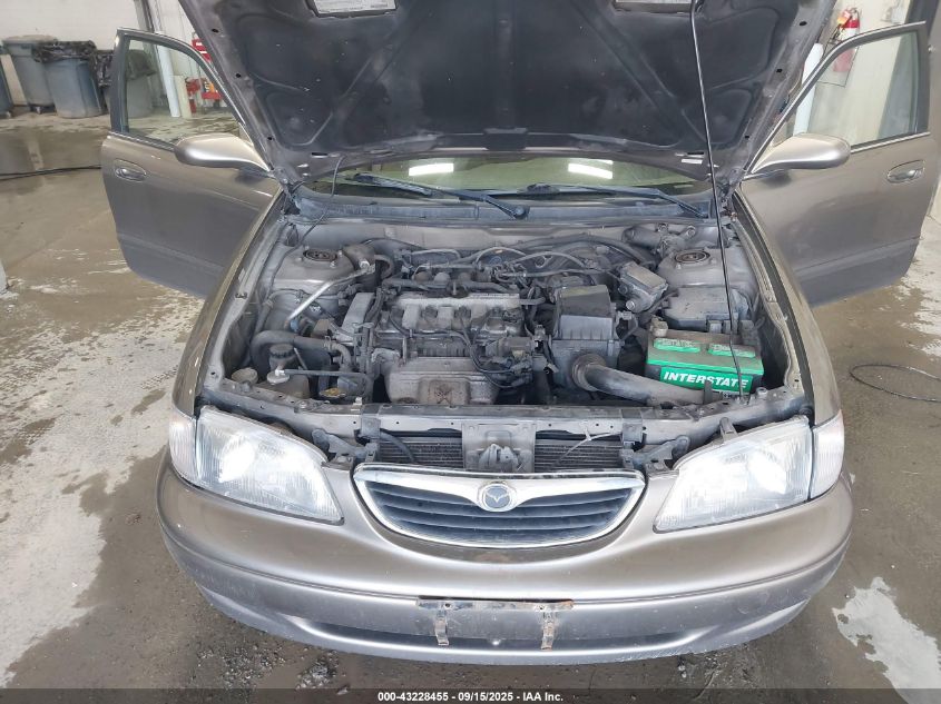 1999 Mazda 626 Es/Lx VIN: 1YVGF22C6X5893816 Lot: 43228455