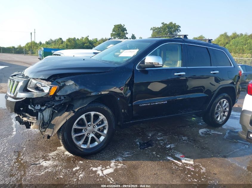 2015 Jeep Grand Cherokee Limited VIN: 1C4RJEBGXFC126157 Lot: 43228459