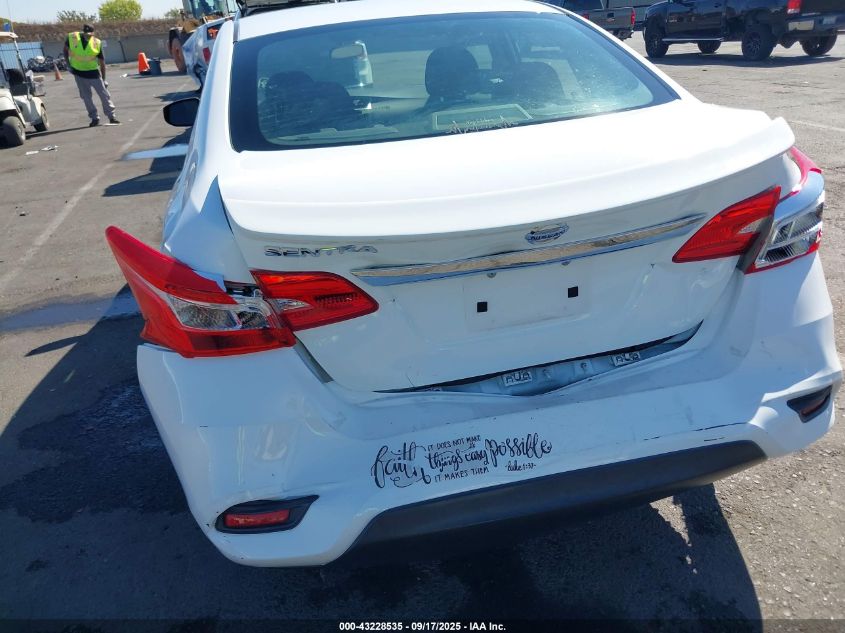 2018 Nissan Sentra S VIN: 3N1AB7AP2JY236291 Lot: 43228535
