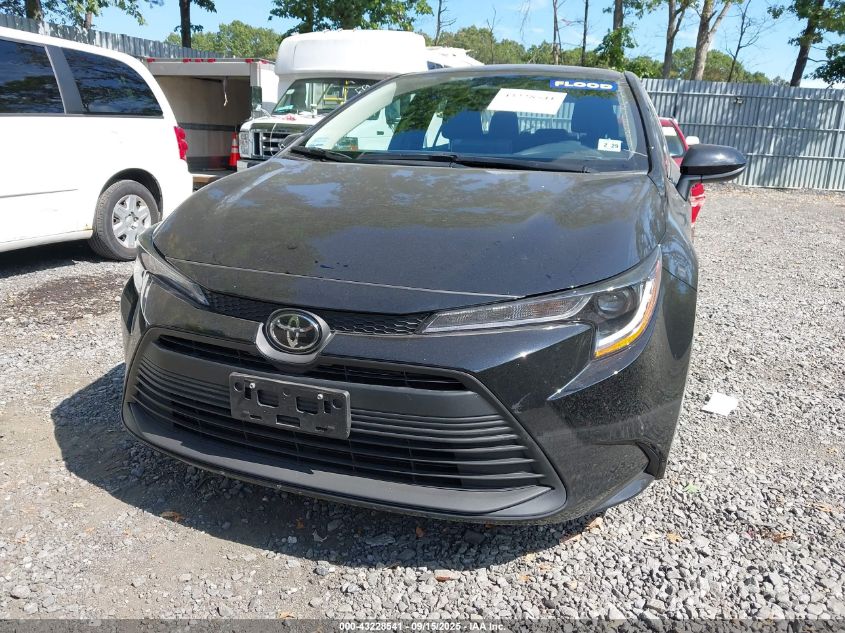 2025 Toyota Corolla Le VIN: 5YFB4MDE5SP268190 Lot: 43228541