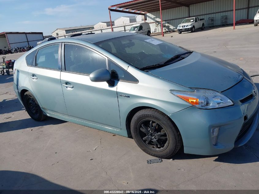 2014 Toyota Prius Three VIN: JTDKN3DU4E1860669 Lot: 43228543