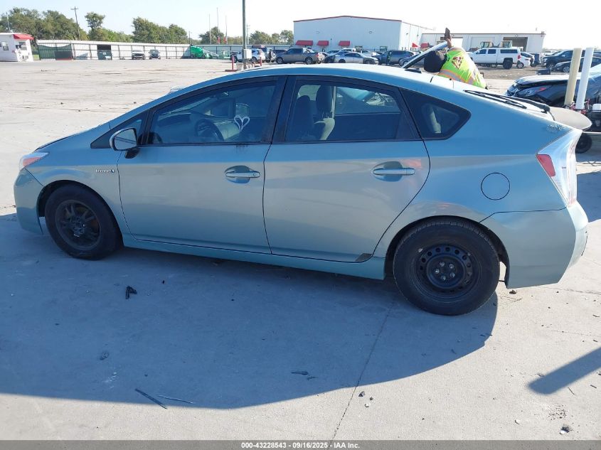 2014 Toyota Prius Three VIN: JTDKN3DU4E1860669 Lot: 43228543