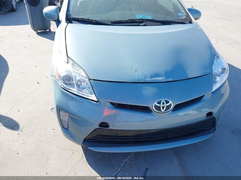 2014 Toyota Prius Three VIN: JTDKN3DU4E1860669 Lot: 43228543