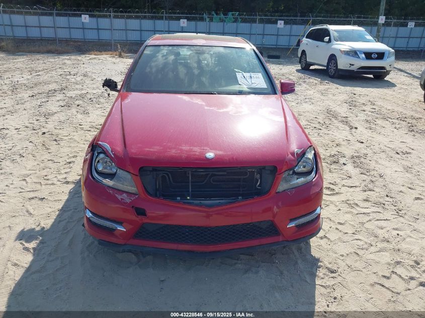 2013 Mercedes-Benz C 250 Sport VIN: WDDGF4HB5DR272495 Lot: 43228546