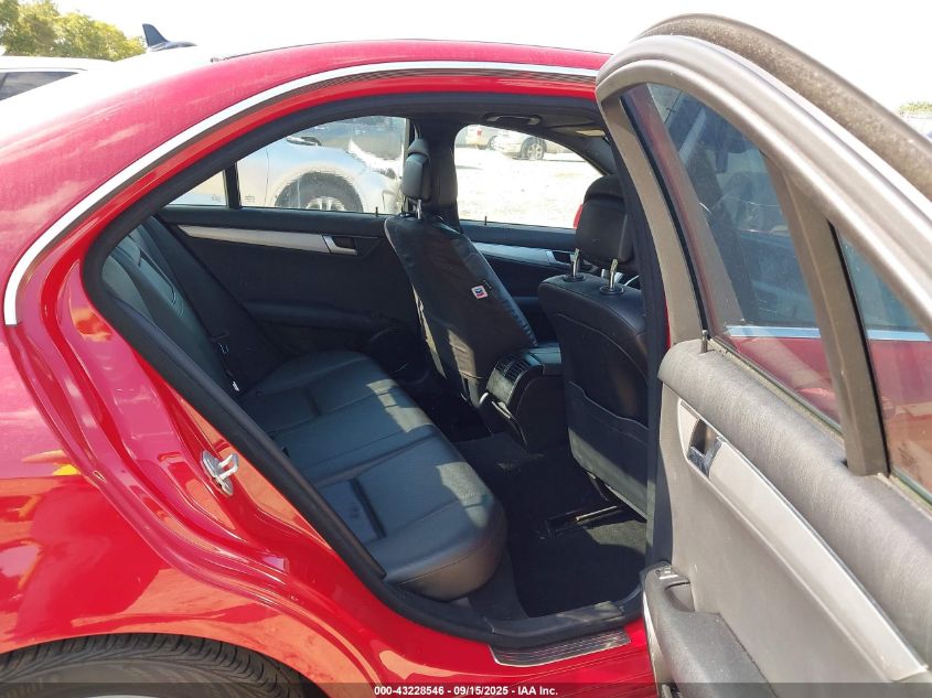 2013 Mercedes-Benz C 250 Sport VIN: WDDGF4HB5DR272495 Lot: 43228546