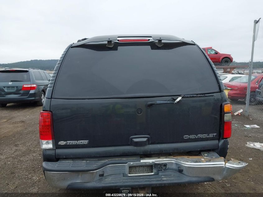 2005 Chevrolet Tahoe Lt VIN: 1GNEK13T85R199417 Lot: 43228579