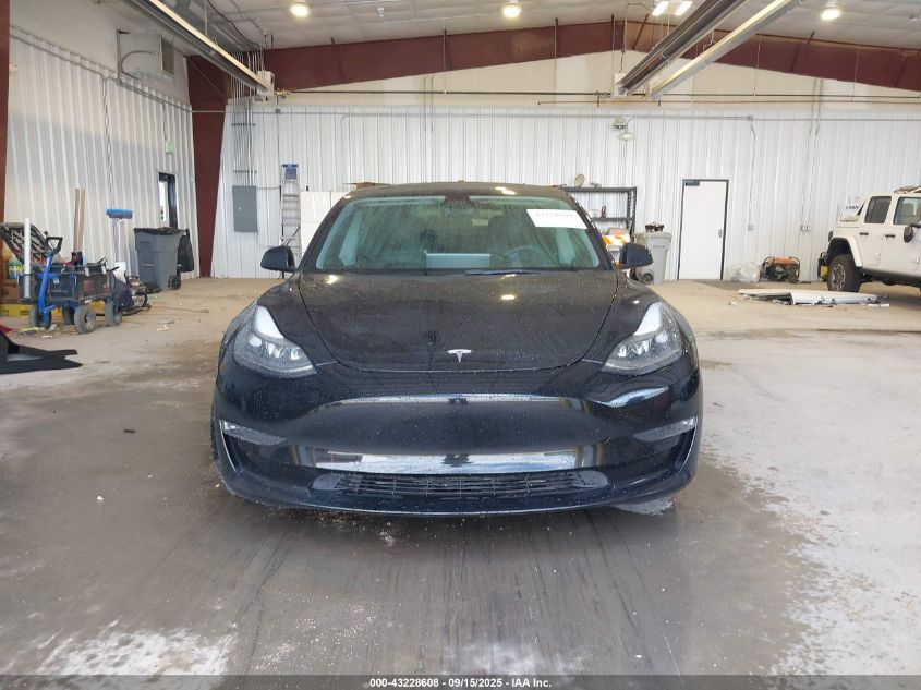 2021 Tesla Model 3 Long Range Dual Motor All-Wheel Drive VIN: 5YJ3E1EB9MF090545 Lot: 43228608