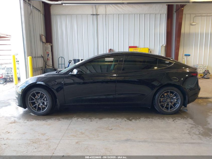 2021 Tesla Model 3 Long Range Dual Motor All-Wheel Drive VIN: 5YJ3E1EB9MF090545 Lot: 43228608