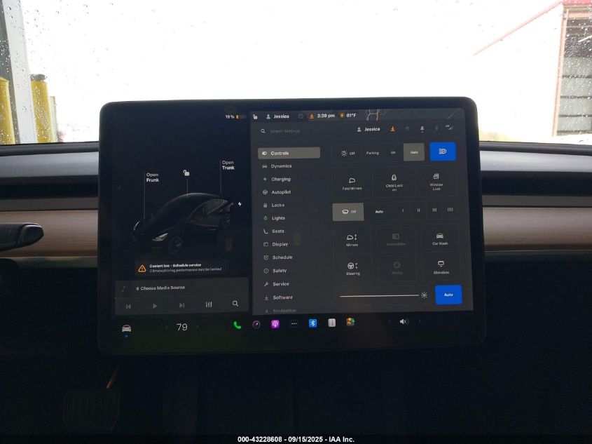 2021 Tesla Model 3 Long Range Dual Motor All-Wheel Drive VIN: 5YJ3E1EB9MF090545 Lot: 43228608