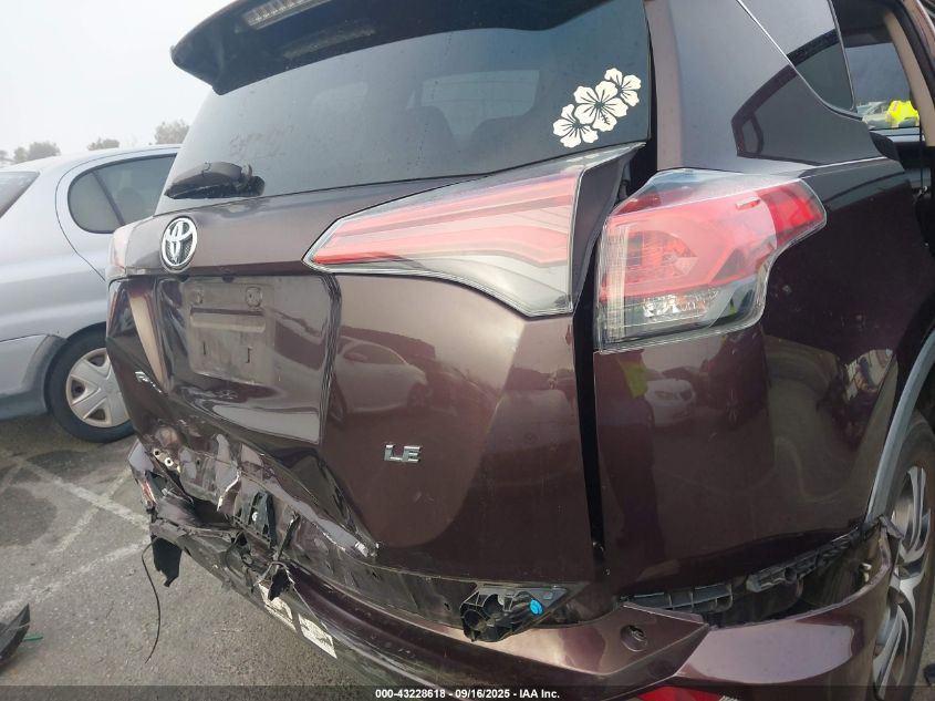 2017 Toyota Rav4 Le VIN: 2T3ZFREV3HW374673 Lot: 43228618